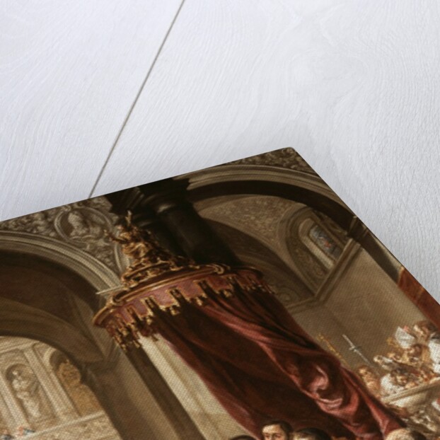 The Conversion and Baptism of St. Augustine by St. Ambrose, 1673 by Juan de Valdes Leal