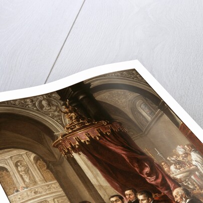 The Conversion and Baptism of St. Augustine by St. Ambrose, 1673 by Juan de Valdes Leal