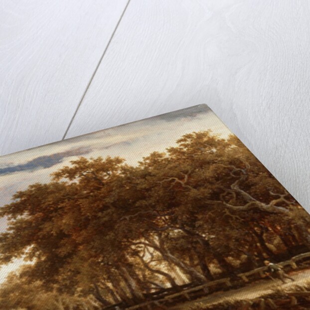 View Along the Amstel, c.1660 by Meindert Hobbema