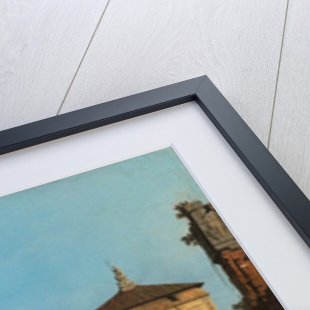 An Island in the Lagoon with a Gateway and a Church, 1743-44 by Canaletto