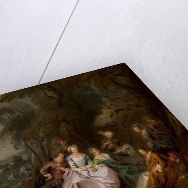 Repose in a Park by Jean-Baptiste Joseph Pater