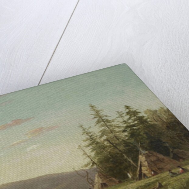 Chippewa Encampment on the Upper Mississippi, c.1845 by Captain Seth Eastman