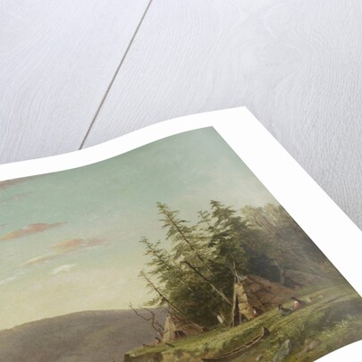 Chippewa Encampment on the Upper Mississippi, c.1845 by Captain Seth Eastman