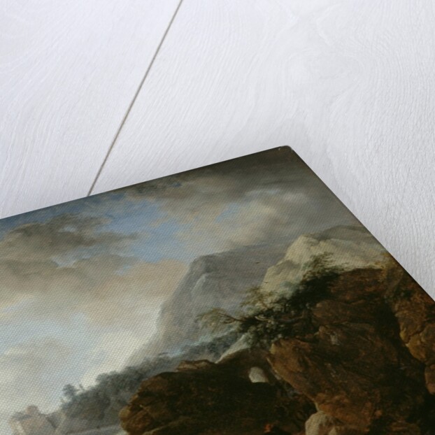 Travelers Awaiting a Ferry, 1649 by Philips Wouwermans or Wouwerman