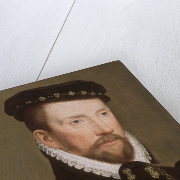 Admiral Gaspard II de Coligny, 1565-70 by Francois Clouet