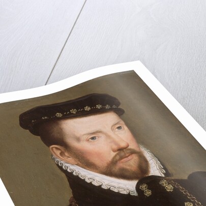Admiral Gaspard II de Coligny, 1565-70 by Francois Clouet