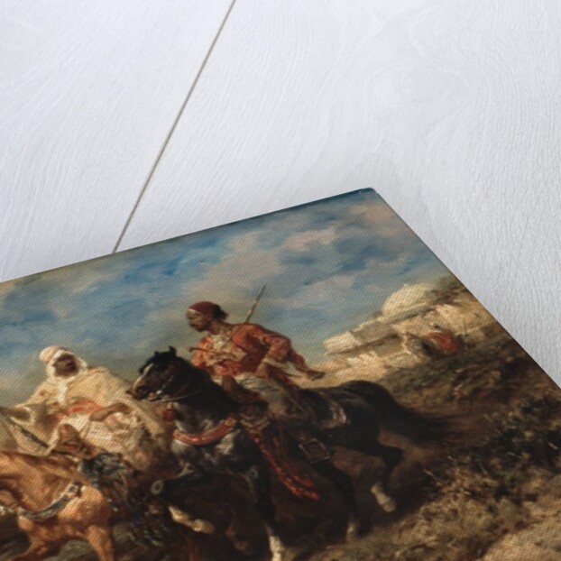 Arabs, late 19th century by Adolf Schreyer