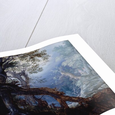 Forest with Deer, c.1608-10 by Roelandt Jacobsz. Savery