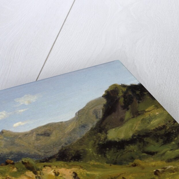Valley in the Auvergne Mountains, 1830 by Theodore Rousseau