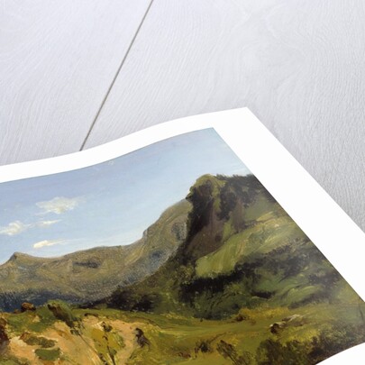 Valley in the Auvergne Mountains, 1830 by Theodore Rousseau