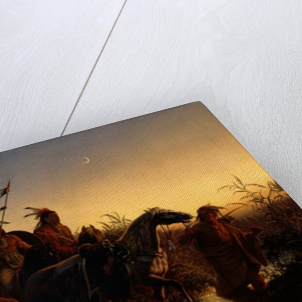 The Captive Charger, 1854 by Charles Ferdinand Wimar