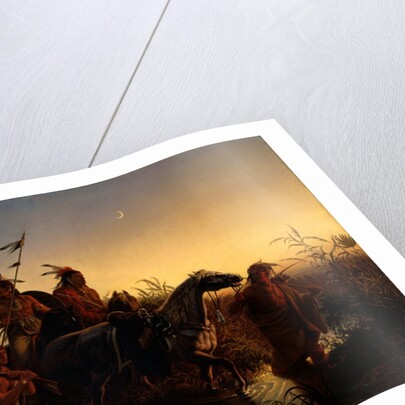 The Captive Charger, 1854 by Charles Ferdinand Wimar