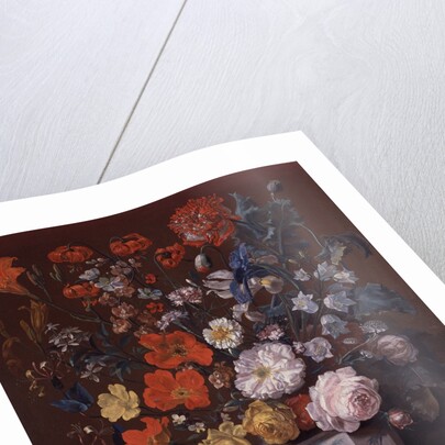 Flowers in a Chantilly Vase, c.1760 by Louis Tessier