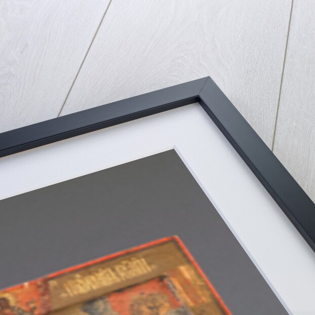 St. George, late 17th century, 19th century over painting by School Russian