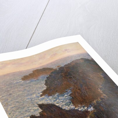 Rocks at Belle-Isle, Port-Domois, 1886 by Claude Monet