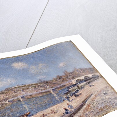 The Beach at Saint-Mammès, 1884 by Alfred Sisley