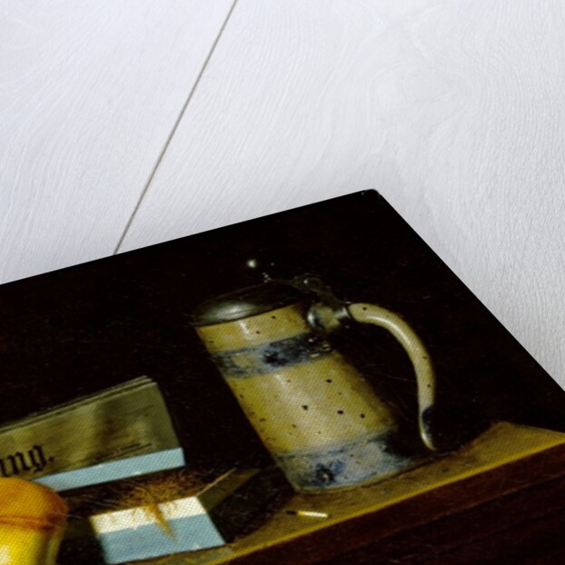 With the 'Staats Zeitung', 1890 by William Michael Harnett