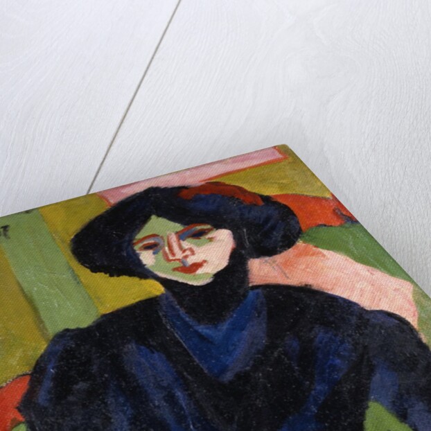 Portrait of a Woman, 1911 by Ernst Ludwig Kirchner