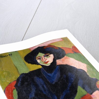 Portrait of a Woman, 1911 by Ernst Ludwig Kirchner