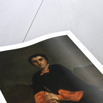 Portrait of a Woman: Juliette Courbet, 1860 by Gustave Courbet