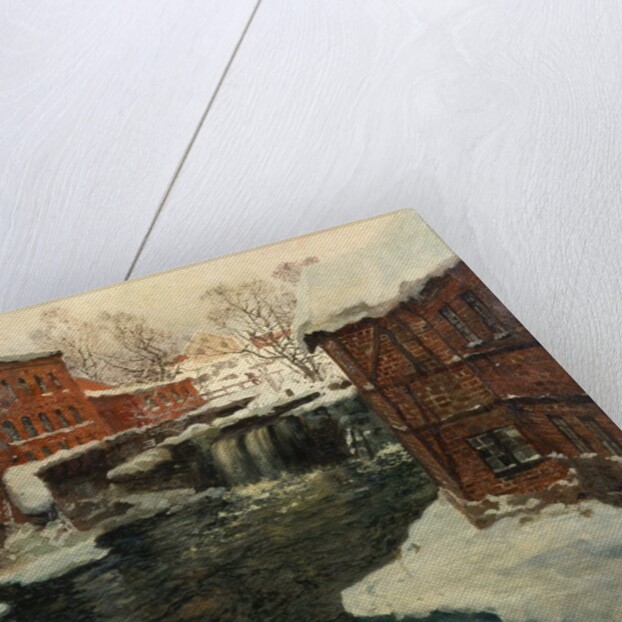 Mill Scene, c.1885-90 by Fritz Thaulow