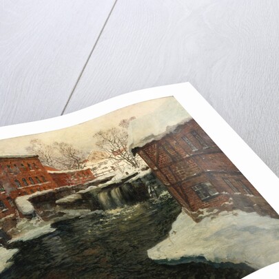 Mill Scene, c.1885-90 by Fritz Thaulow