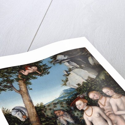 The Judgement of Paris, 1530 by Lucas the Elder Cranach