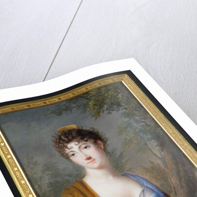 Lady in Blue with Yellow Shawl, c.1800 by Genot Genot