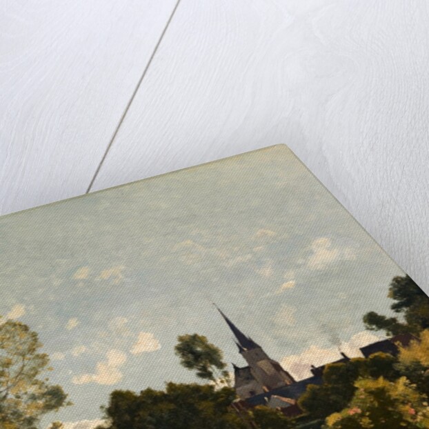 The Village Church, 1891 by Henri-Joseph Harpignies