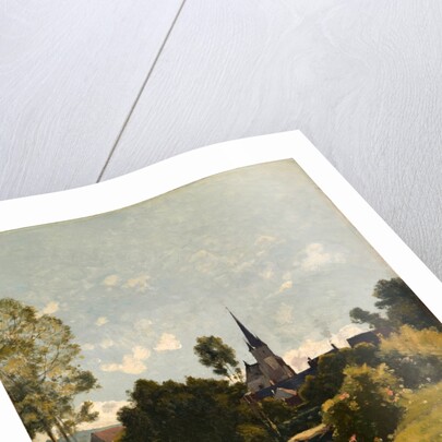 The Village Church, 1891 by Henri-Joseph Harpignies