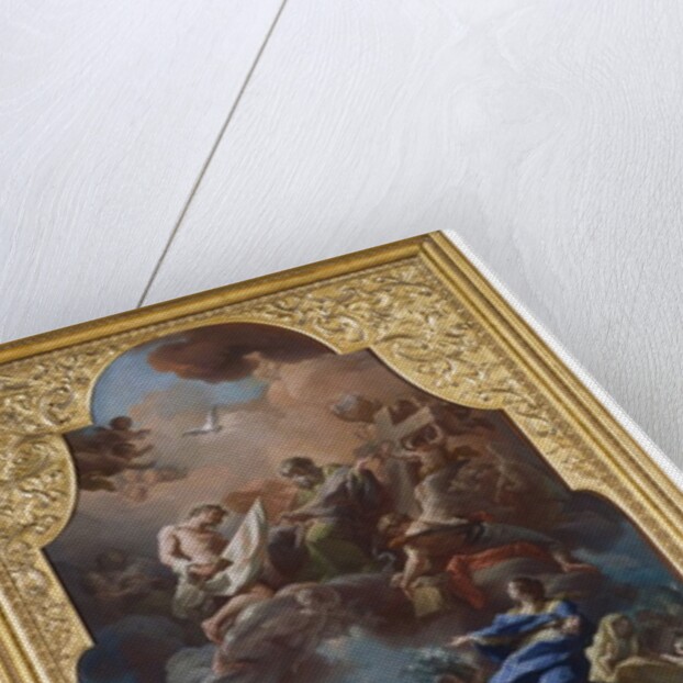 St. Helena and the Emperor Constantine Presented to the Holy Trinity by the Virgin Mary, 1741–42 by Corrado Giaquinto