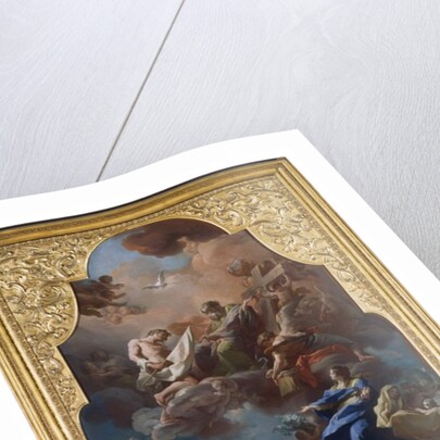 St. Helena and the Emperor Constantine Presented to the Holy Trinity by the Virgin Mary, 1741–42 by Corrado Giaquinto