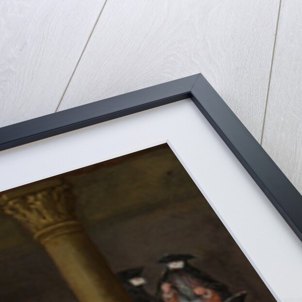 Masked Party in a Courtyard, 1755 by Pietro Longhi