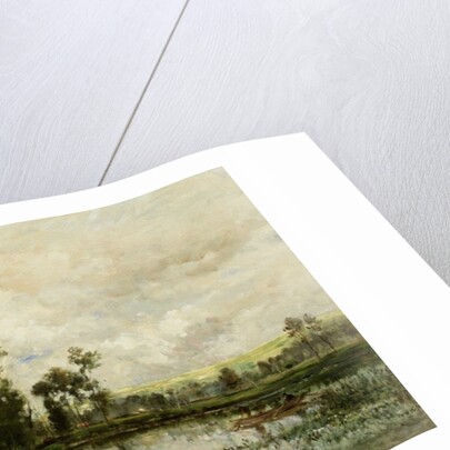 The Edge of the Pond, 1873 by Charles Francois Daubigny