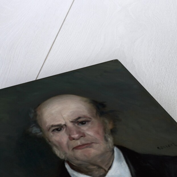 Léonard Renoir, The Artist's Father, 1869 by Pierre Auguste Renoir