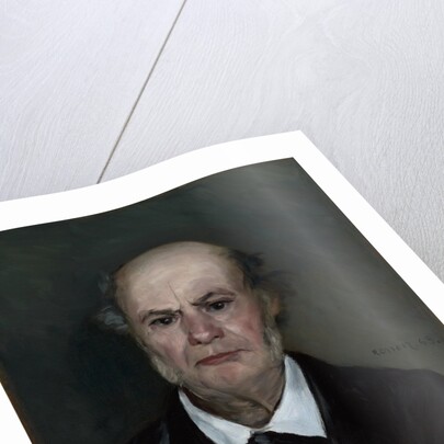 Léonard Renoir, The Artist's Father, 1869 by Pierre Auguste Renoir