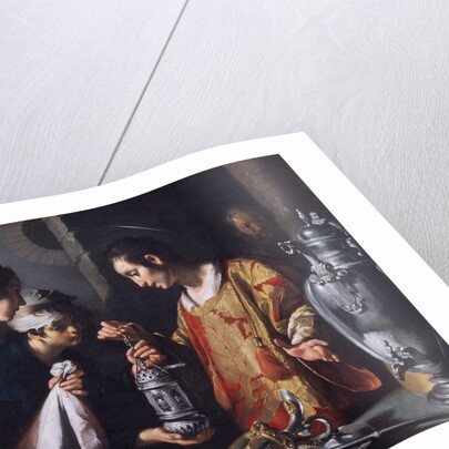 St. Lawrence Distributing the Riches of the Church, c.1625 by Bernardo Strozzi