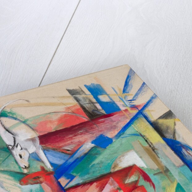 Landscape with Animals, 1913 by Franz Marc