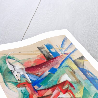 Landscape with Animals, 1913 by Franz Marc