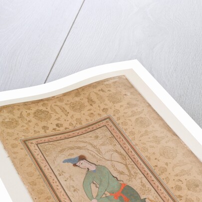 Kneeling Youth, early 17th century by Persian School