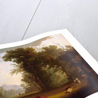 Landscape with Cattle, 1846 by George Caleb Bingham