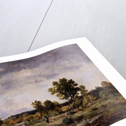 Landscape, 19th century by Narcisse Virgile Diaz de la Pena