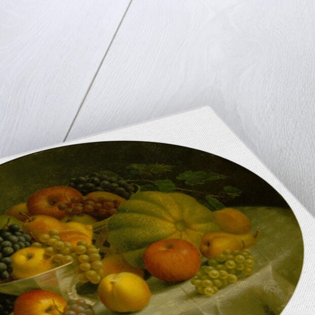 Still Life, 1863 by Hannah Brown Skeele