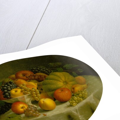 Still Life, 1863 by Hannah Brown Skeele