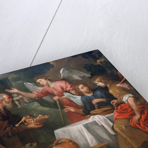 Abraham and the Three Angels, 1660–69 by Giovanni Andrea di Ferrari