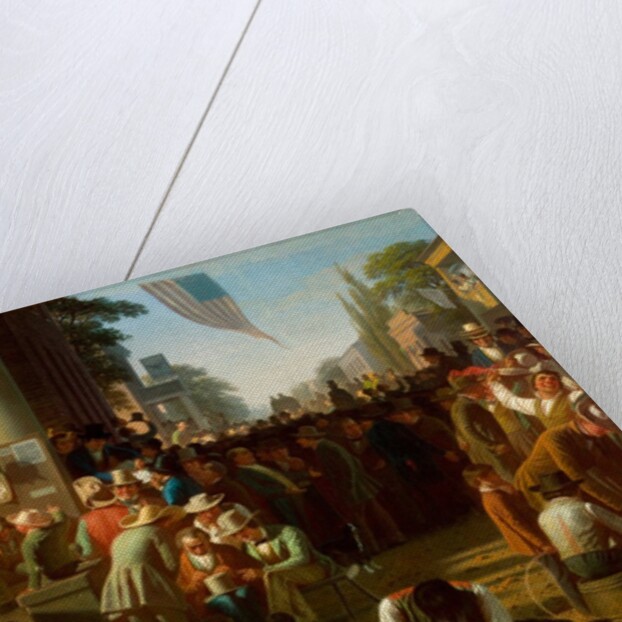 The Verdict of the People, 1854–55 by George Caleb Bingham