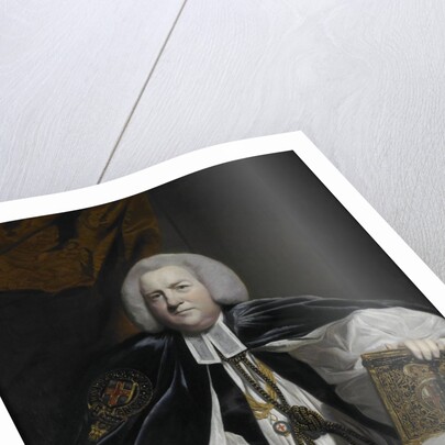 Robert Hay Drummond, D. D. Archbishop of York and Chancellor of the Order of the Garter, 1764 by Joshua Reynolds