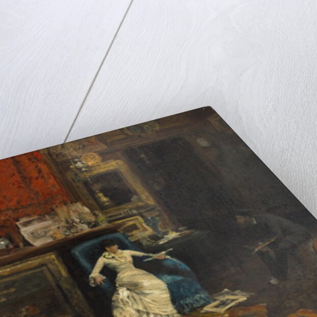 The Tenth Street Studio, 1880 by William Merritt Chase