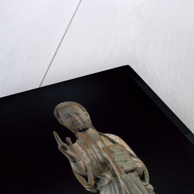 Blessing Christ, late 13th or early 14th century by School Spanish