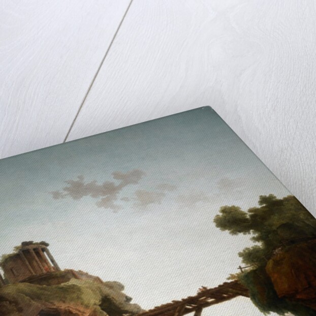 Fantastic View of Tivoli, 1789 by Hubert Robert